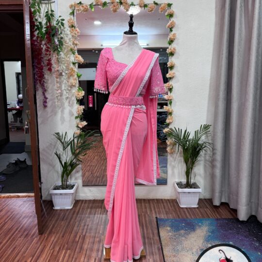 Pink Sari