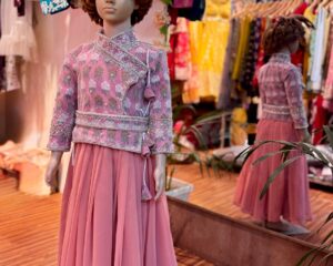 Gunyu Choli Set for Girls | Sublime Attire Creation
