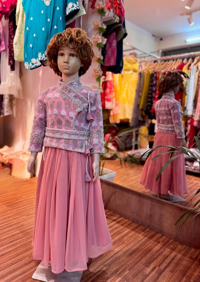 Gunyu Choli Set for Girls | Sublime Attire Creation